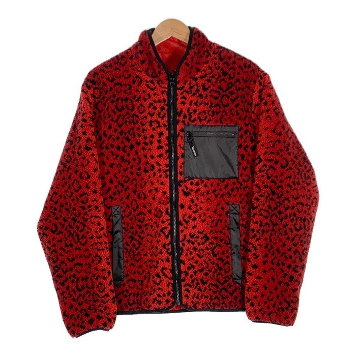 すり替え防止の為NCNSupreme Leopard Fleece Reversible Jacket