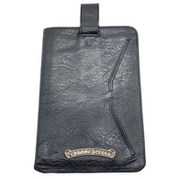 Chrome Hearts クロムハーツ The Way I Walk ザウェイアイウォーク レザーパスケース CHプラス スマホケース ブラック 福生店