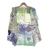 uniform experiment ユニフォームエクスペリメント 21SS フラグメント S/S BIG REGULAR SHIRT オープンカラーレーヨンシャツ ホワイト UE-210002 Size 3 福生店