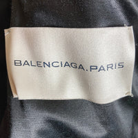 BALENCIAGA バレンシアガ ウールブレンド ピーコート 3CTV85 4140 ブラック size48 瑞穂店