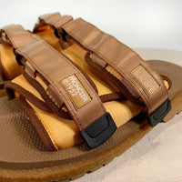 MONCLER GENIUS モンクレール ジーニアス SUICOKE スイコック MOTO MOUNTAIN モトマウンテン サンダル ブラウン 1427716 Size 26cm 福生店