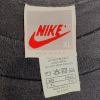 90's NIKE ナイキ AIR JORDAN エアジョーダン プリント Tシャツ AJ6 ブラック USA製 Size XL 福生店