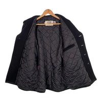 Schott ショット U.S.740N PEA JACKET メルトン ウール ピーコート ブラック Size 40 福生店