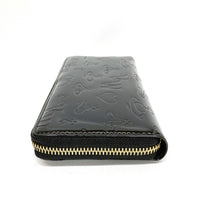 Vivienne Westwood ヴィヴィアンウエストウッド 55VV310 ラウンドファスナー長財布 エナメル ブラック 瑞穂店