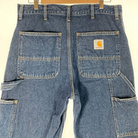 Carhartt カーハート DOUBLE KNEE PANT ダブルニー デニムパンツ ウォッシュ加工 Size 30 福生店