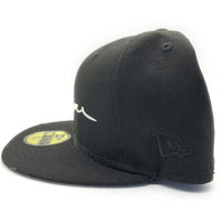 SUPREME シュプリーム 18AW Classic Script New Era Cap クラシックスクリプト ニューエラキャップ ブラック Size 7 3/8(58.7cm) 福生店