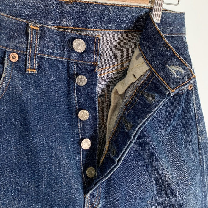 60's LEVI’S リーバイス 501 BIG E デニムパンツ ジーンズ 紙パッチ インディゴ Size 78cm 福生店