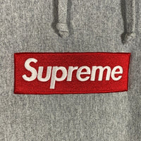 SUPREME シュプリーム 16AW Box Logo Hooded Sweatshirt ボックスロゴ スウェットパーカー グレー Size M 福生店