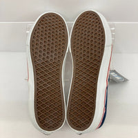 VANS バンズ チェッカー柄 レッド ホワイト スリッポン classic SLIP ON 赤 白 size27.5cm 瑞穂店