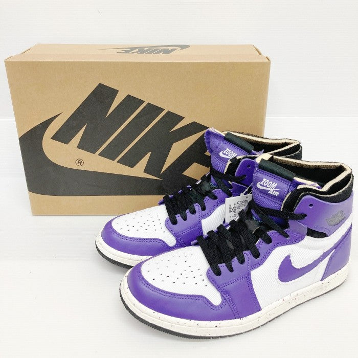 NIKE ナイキ AIR JORDAN 1 High Zoom Comfort エアジョーダン1 ハイ ズーム コンフォート スニーカー  CT0978-501 パープル size26.5cm 瑞穂店