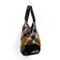 Vivienne Westwood ヴィヴィアンウェストウッド チェック 変形 ハンドバッグ マルチカラー 瑞穂店