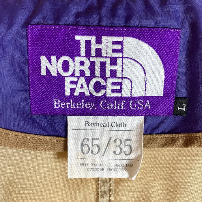 THE NORTH FACE ノースフェイス PURPLE LABEL パープルレーベル NP2001N ステンカラーコート ベージュ sizeL  瑞穂店