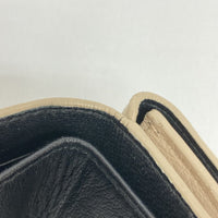 BALENCIAGA バレンシアガ 551921 2760 三つ折り ミニ財布 コンパクトウォレット レザー ベージュ 瑞穂店