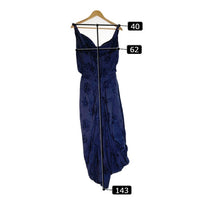 vivienne westwood ヴィヴィアンウエストウッド S26CT0641 NAVY BLUE PATTERNED SLIP DRESS 花柄ワンピース size40 瑞穂店