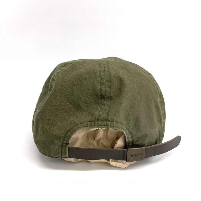 ★WTAPS ダブルタップス 18SS Exclusive for Ron Herman cap A-3 ロンハーマン別注 リップストップ キャップ カーキ size00