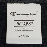 WTAPS ダブルタップス 22AW Champion チャンピオン Academy Crewneck スウェットクルーネック トレーナー ブラック Size 02 福生店