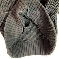 AVIREX アヴィレックス WAPPEN COTTON KNITS 肉厚コットンニット 6194017 チャコール sizeM 瑞穂店