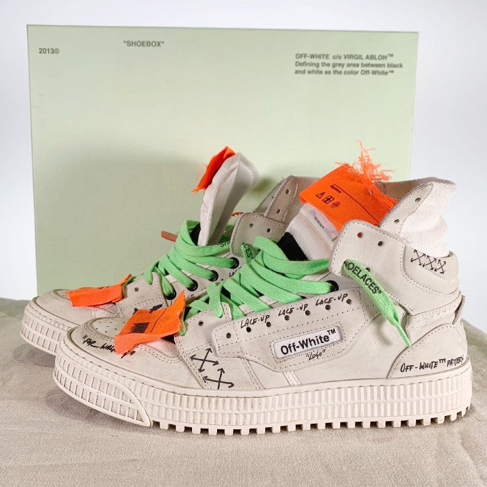 OFF-WHITE OFF-COURT / オフコート ハイカットスニーカー