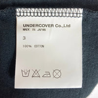 UNDERCOVER アンダーカバー ZOZO限定 Uロゴ MOON artscabut期 バックプリント Tシャツ ブラック sizeL 瑞穂店