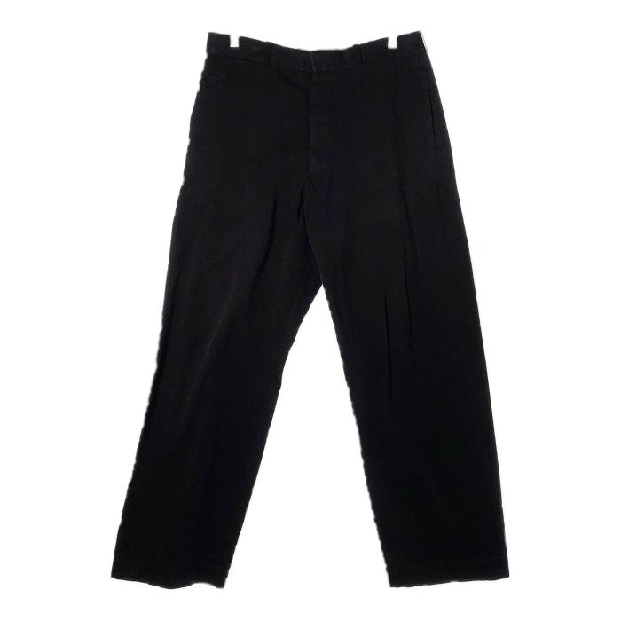 YAECA ヤエカ WIDE CHINO CLOTH PANTS チノクロス ワイドパンツ ネイビー 19605 Size 32 福生店