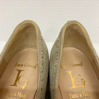 LUCA GROSSI ルカ グロッシ タッセル キルト ローファー ART B778M CAM LIGHT ライトグレー size36 瑞穂店