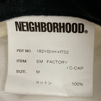 NEIGHBORHOOD ネイバーフッド FUCK EM コットン ワークキャップ ホワイト 瑞穂店