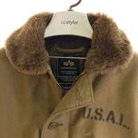 ALPHA アルファ USAL N-1 デッキジャケット 20521-314 カーキ sizeM 瑞穂店