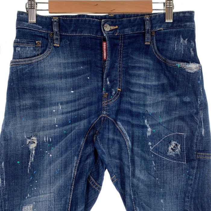 DSQUARED2 ディースクエアード TIDY BIKER JEAN バイカージーンズ ...