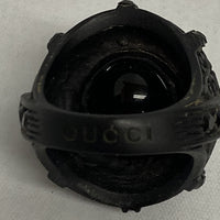 GUCCI グッチ リング ブラック ストーン ※ストーン1つ欠品 瑞穂店