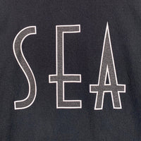 WIND AND SEA ウィンダンシー プリント ロングスリーブTシャツ ブラック WDS-20A-TPS-06 Size M 福生店