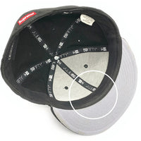 SUPREME シュプリーム 18AW Classic Script New Era Cap クラシックスクリプト ニューエラキャップ ブラック Size 7 3/8(58.7cm) 福生店