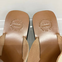 ATP ALL TOMORROW'S PARTIES オールトゥモロウズパーティーズ トングボリュームサンダル オフホワイト×ブラウン size37 24cm 瑞穂店