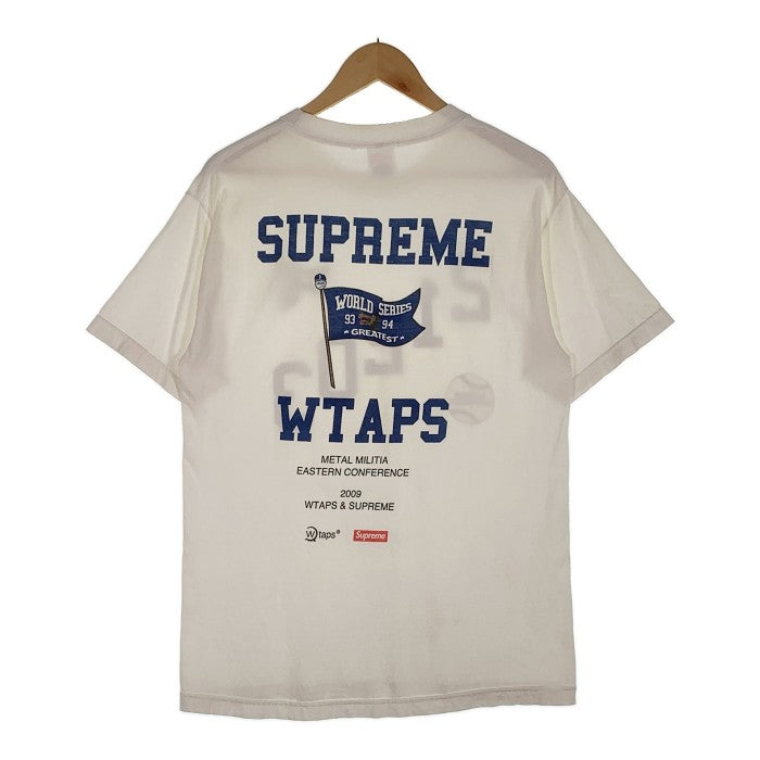 SUPREME シュプリーム 09AW WTAPS ダブルタップス 21203 Tee 両面プリント Tシャツ ホワイト Size M 福生店