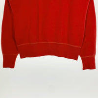 BUZZ RICKSON'S バズリクソンズ King Kong Company プリント スウェット クルーネック 前V レッド Size L 福生店