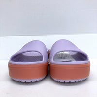 crocs クロックス タグ付き Crocband Platform Slide クロックバンドプラットフォームスライド 205631-5P9 ラベンダー size23cm 瑞穂店
