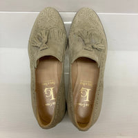 LUCA GROSSI ルカ グロッシ タッセル キルト ローファー ART B778M CAM LIGHT ライトグレー size36 瑞穂店