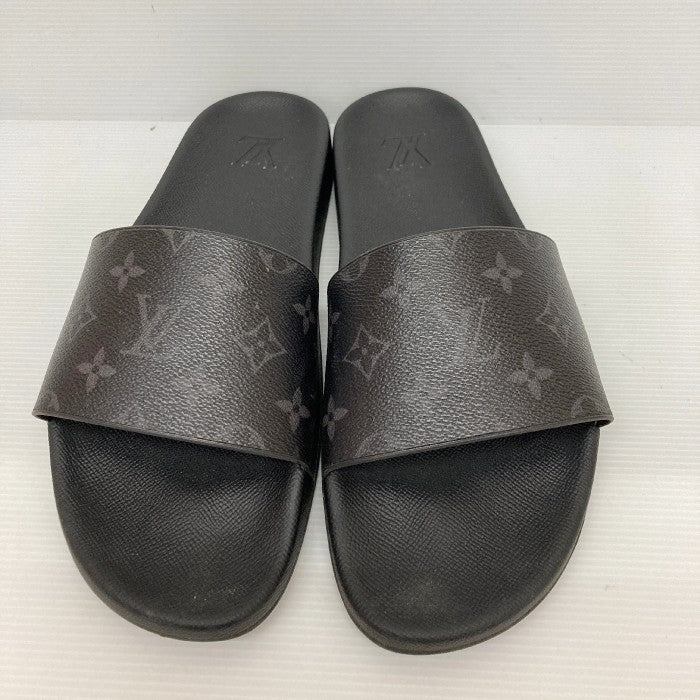 LOUIS VUITTON ルイヴィトン モノグラムエクリプス ウォーターフロントライン サンダル ベナッシ ブラック size9 27.5cm 瑞穂店