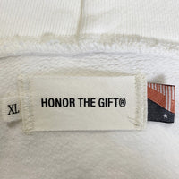 HONOR THE GIFT オナーザギフト UNION ユニオン プリント プルオーバースウェットパーカー ホワイト Size XL 福生店