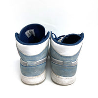 NIKE ナイキ DN3706-401 AIR JORDAN 1 MID SE WHITE エアジョーダン 1 ミッド SE ホワイト スニーカー ブルー size27cm 瑞穂店