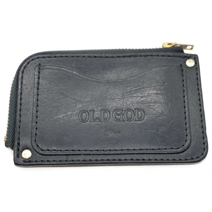 OLDGOD オールドゴッド UK BRIDLE L ZIP WALLET L字 ジップウォレット コインケース ブラック 福生店