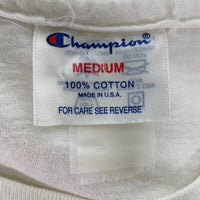 90's Dennis Rodman デニスロッドマン MTV WORLD TOUR プリントTシャツ Championボディ ホワイト Size M 福生店
