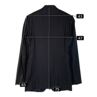DOLCE & GABBANA ドルチェ&ガッバーナ 3ピース スーツ ブラック size44 瑞穂店