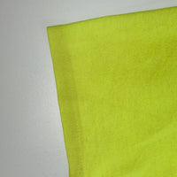 AWAKE アウェイク Tシャツ ロゴ 半袖 蛍光 イエロー sizeL 瑞穂店