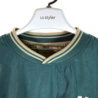 HUF ハフ CRACKERJACK PISTE リバーシブルスウェット グリーン ベージュ sizeM 瑞穂店