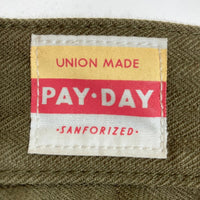 PAYDAY ペイデイ ヘリンボーン パンツ カーキ size34瑞穂店