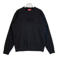 Supreme シュプリーム Cutout Logo Crewneck 20SS スウェット カットアウト ブラック sizeM 瑞穂店