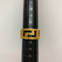 VERSACE ヴェルサーチ グレカリング 指輪 ゴールド size23 瑞穂店
