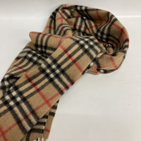 BURBERRY バーバリー ノバチェックカシミアマフラー ベージュ 瑞穂店