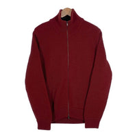 Maison Martin Margiela メゾンマルタンマルジェラ 12AW ドライバーズニット ジップアップ ボルドー S30HA0575 Size M 福生店