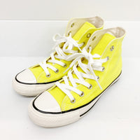 converse コンバース ALL STAR US NEON COLORS OF HI レディーススニーカー オールスター ネオンカラーズ 1SC943 ネオンイエロー 24.0cm瑞穂店